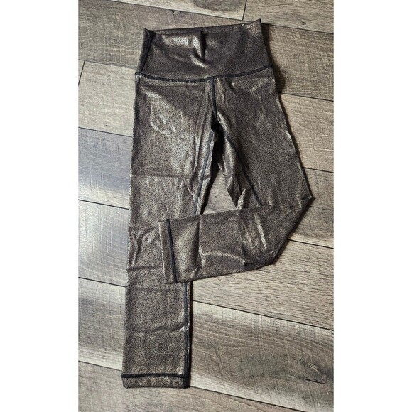 Lululemon Wunder Under High Rise Foil Leggings - Picture 8 of 11